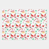 Kickball Holiday Gift Wrapping Paper (Voorkant 3)