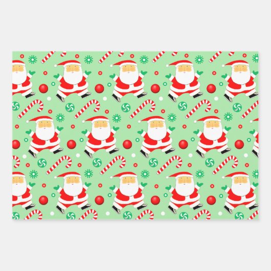 Kickball Holiday Gift Wrapping Paper (Voorkant)