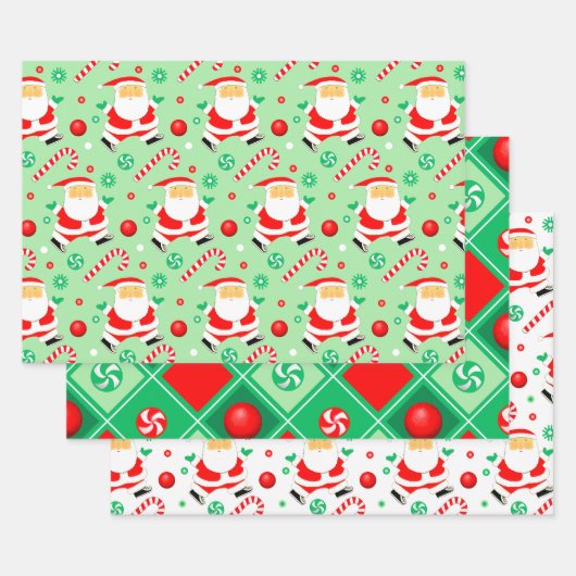 Kickball Holiday Gift Wrapping Paper (Set)