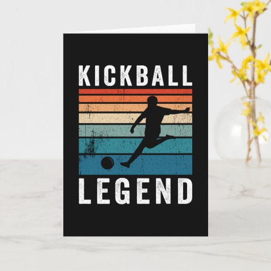 Kickball Legend Kaart (Gele Bloem)
