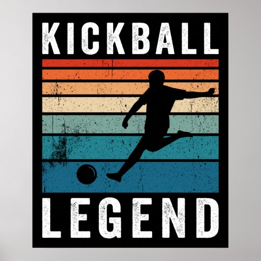 Kickball Legend Poster (Voorkant)