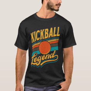 Kickball Legend Retro Kick Ball Player T-shirt