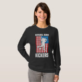 Kickball - Natural Born Kickers - Amerikaans - kam T-shirt (Voorkant volledig)