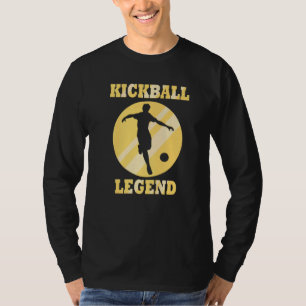 Kickball Player Gezegde Kickball training T-shirt