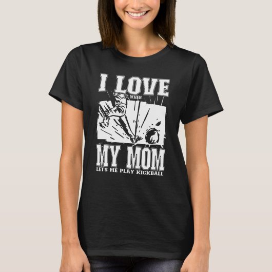 Kickball Player Kids T-shirt (Voorkant)