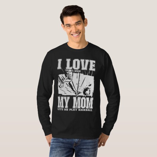 Kickball Player Kids T-shirt (Voorkant volledig)