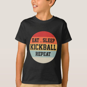 Kickball Speler Retro Grappig Gift T-shirt