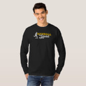 Kickball Squad Pitcher Kickball T-shirt (Voorkant volledig)