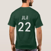 Kickball, trapBALLERS T-shirt (Achterkant)