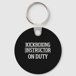 Kickbokinstructeur Kickbokstraining _1 Sleutelhanger