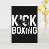 Kickboks T-shirts voor mannen Kaart (Gele Bloem)