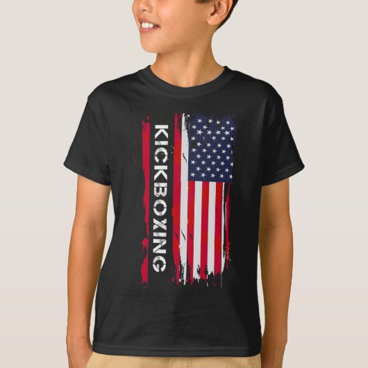 Kickboksen _2 t-shirt (Voorkant)