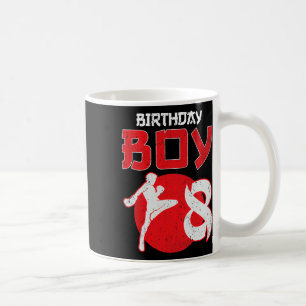 Kickboksen 8 Jaar Oud Verjaardag Mma Vechtkunst B Koffiemok
