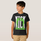 Kickboksen Begroeting  T-shirt (Voorkant volledig)