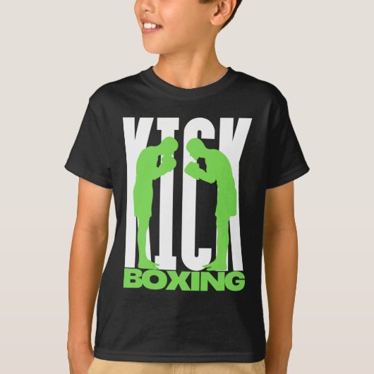 Kickboksen Begroeting  T-shirt (Voorkant)