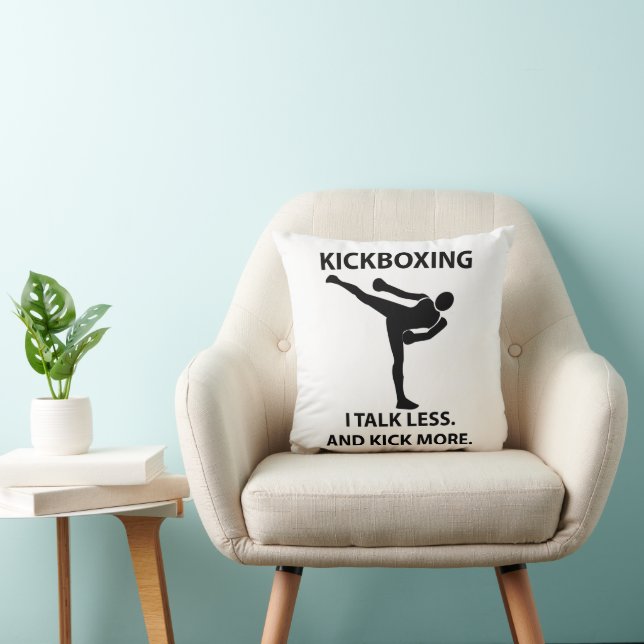 Kickboksen Bokser Sport Vechter Kickboksen Kussen (Stoel)