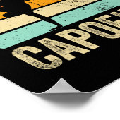 Kickboksen Capoeira Poster (Hoek)