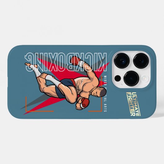 kickboksen | Case-Mate iPhone case (Achterkant (horizontaal))
