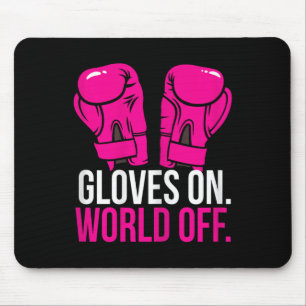 Kickboksen Chick Kickboxer Trainingshandschoenen O Muismat