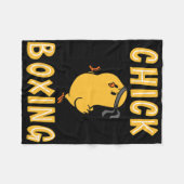 Kickboksen Chickboksen Kick Boksen Workout Fleece Deken (Voorkant (Horizontaal))