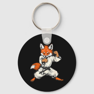 Kickboksen Fox Taekwondo Karate Mma Grappig Martia Sleutelhanger