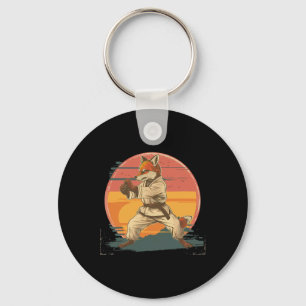 Kickboksen Fox Vechtkunsten Karate Jiu-jitsu Mma T Sleutelhanger