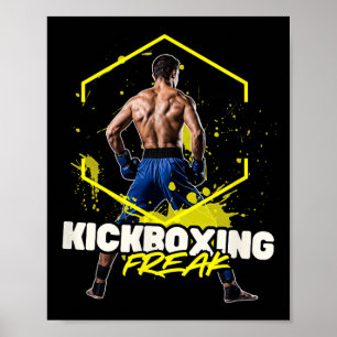 Kickboksen freak poster