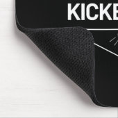 Kickboksen gevechtslogo  muismat (Hoek)