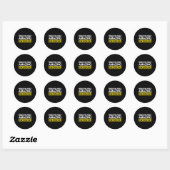 Kickboksen Geweldige Kick Boksen Workout Ronde Sticker (Vel)