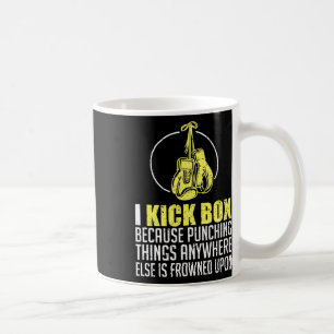 Kickboksen Grappige Spreuk Combyt Vechtersbaas Kic Koffiemok