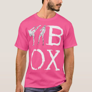 Kickboksen High Kick Boksen TKW MMA Kung Fu Fighti T-shirt