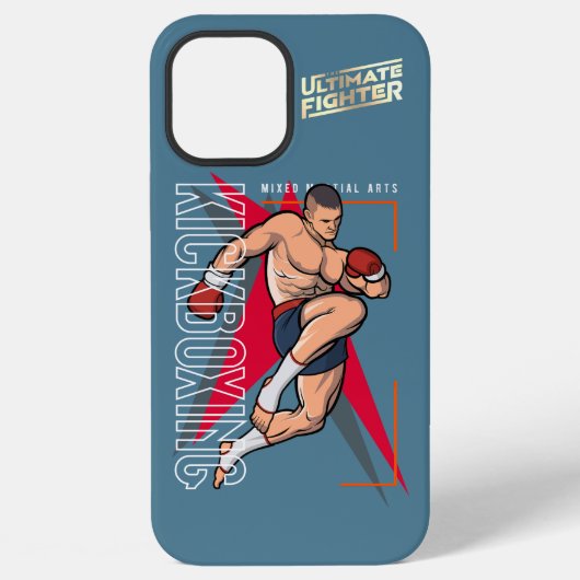 Kickboksen | iPhone hoesje (Achterkant)