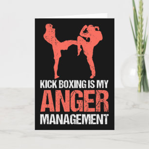 Kickboksen is mijn boosheid management voor een ki kaart