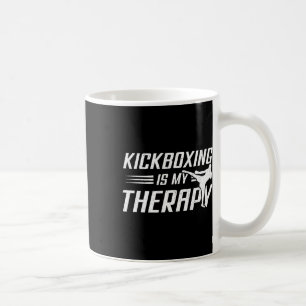 Kickboksen is mijn therapie Kickboksen sportliefhe Koffiemok