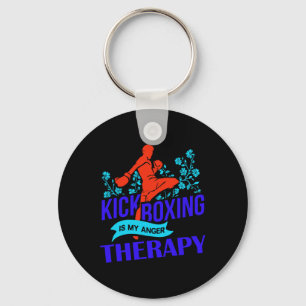 Kickboksen is mijn woedetherapie Vechtsport  Sleutelhanger