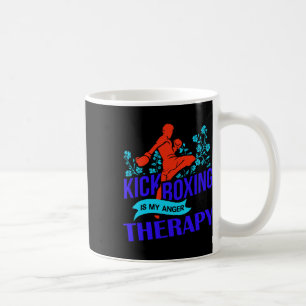Kickboksen is mijn woedetherapiemartialartsgevecht koffiemok