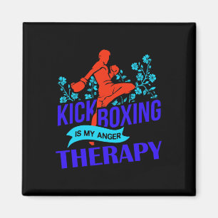Kickboksen is mijn woedetherapiemartialartsgevecht magneet