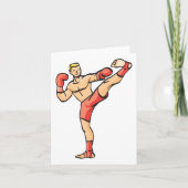Kickboksen Kaart (Voorkant)