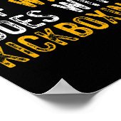 Kickboksen Kick Boksen Workout _1  Poster (Hoek)