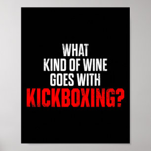 Kickboksen Kick Boksen Workout _4 Poster