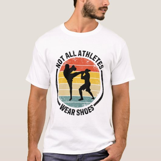 Kickboksen Kickboksen Niet alle atleten Draag scho T-shirt (Voorkant)