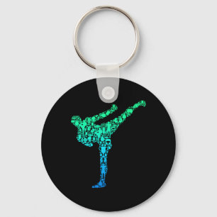 Kickboksen Kickboksen Taekwondo Karate Jongens Kin Sleutelhanger