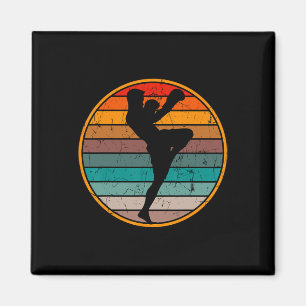 Kickboksen Kickbokser Muay Thai Karate Boksen Mma Magneet