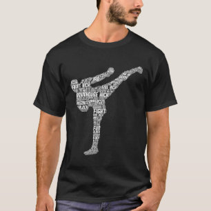 Kickboksen Kickbokser Taekwondo Karate Kinderen Jo T-shirt