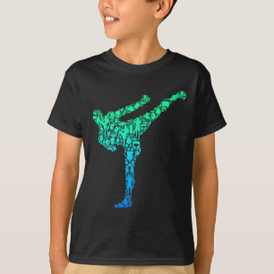 Kickboksen Kickboxer Karate Kinderen Jongens Manne T-shirt