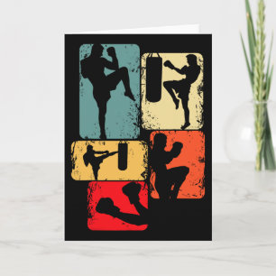 Kickboksen Kickboxer Karate Taekwondo Jongens Kind Kaart