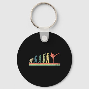 Kickboksen Kickboxer Retro Vintage Sleutelhanger