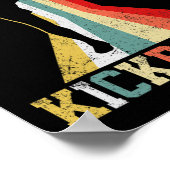 Kickboksen Kickboxer Vintage _1  Poster (Hoek)