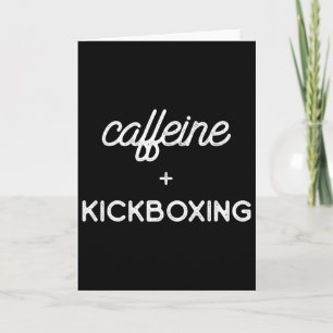Kickboksen Koffie Kickboksen Workout Kaart