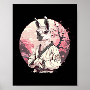 Kickboksen Lama Sakura Boom Taekwondo Judo Mma Al Poster